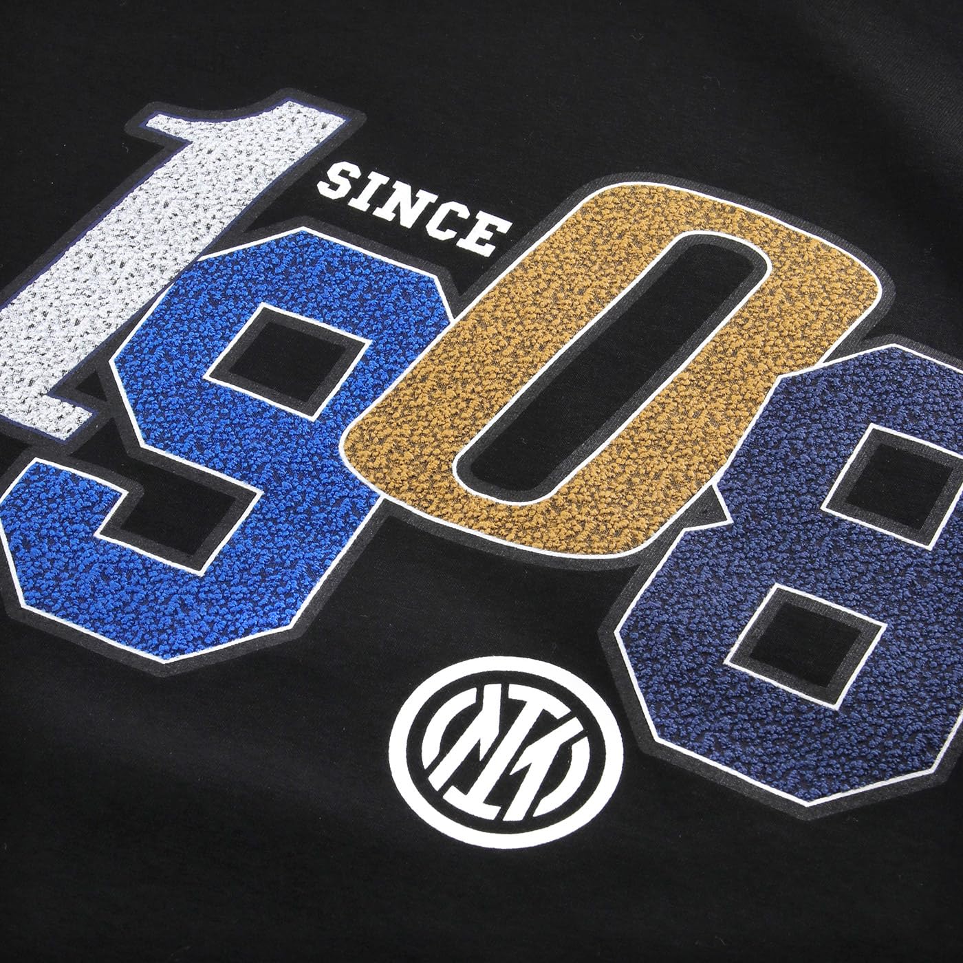 Inter Inter 1908 College Black Sweater - M Prodotto Ufficiale Uomo (Pacco da 1)