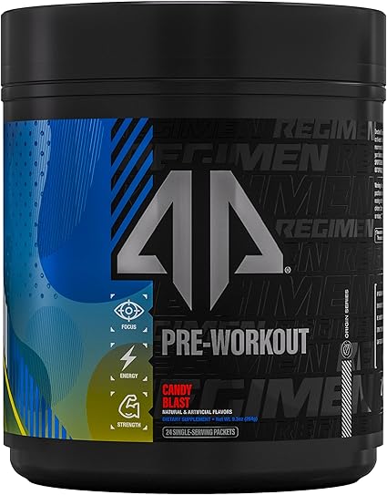 Amazon Com Pre Workout By Ap Sports Regimen Pre Workout Powder For Laser Focus Energy Strength Nitric Oxide Booster Huge Pumps Nootropic Wellness For Men Women Candy