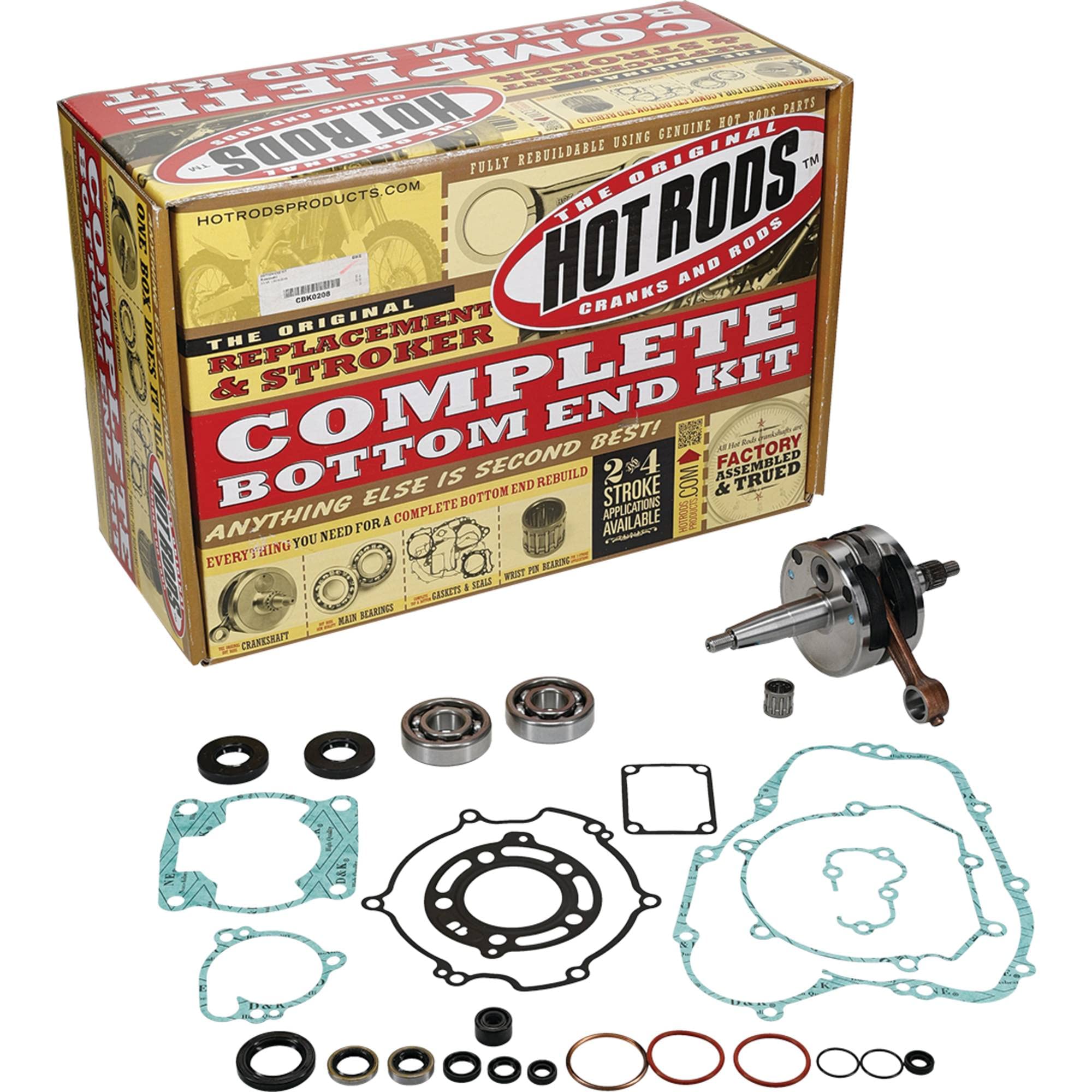 kikobait キコブーン Hot Rods New Bottom END KIT for Kawasaki KX 85 (14-16) CBK0208