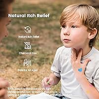 Vista 2 de Parches para aliviar la picazón, reduce la picazón y la hinchazón, regalo esencial de viaje para familiares y amigos