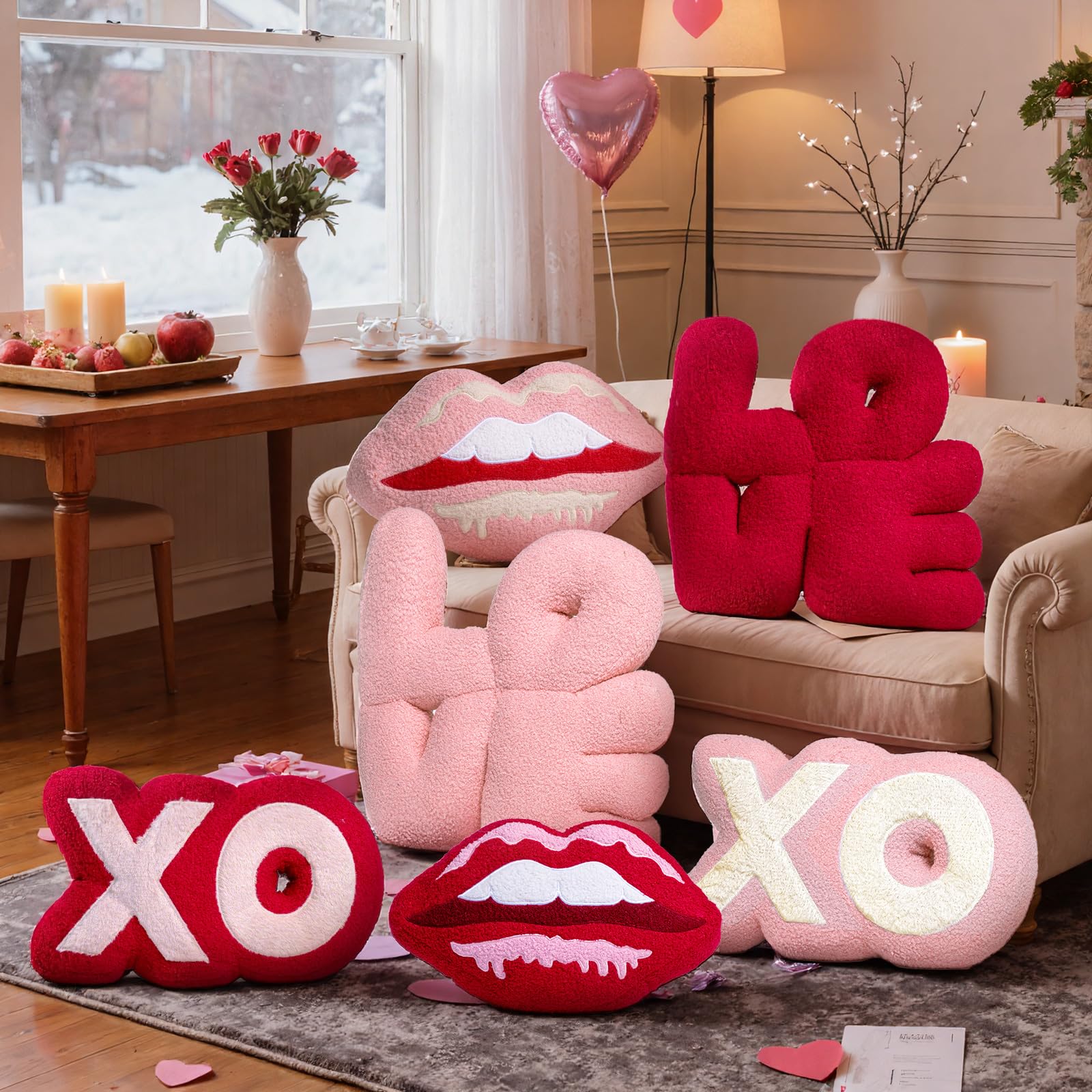 JOSON Oreiller Canard Peluche – Blanc 34,8 Cm – Coton PP Super Doux – Cadeau Noël Ou Saint-Valentin – Coussin Lombaire Ou Voyage