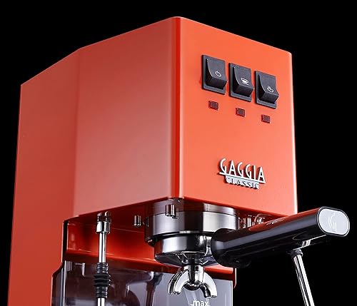 Miniatura 6 de Gaggia RI9380/53 Classic Evo Pro - Máquina de café expreso, color rojo langosta, pequeña