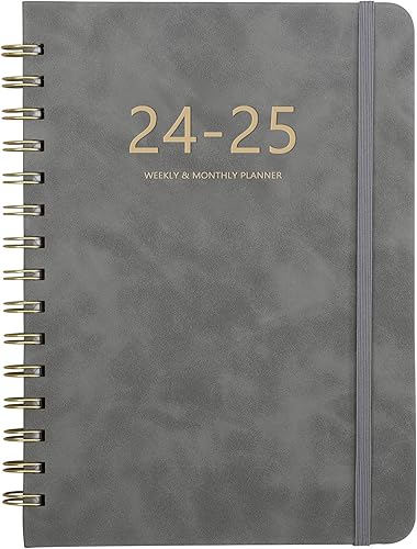 Agenda 2023, agenda académica semanal y mensual 2023, 6.4 x 8.5 pulgadas, enero 2023 a diciembre 2023, agenda diaria, páginas gruesas de primera