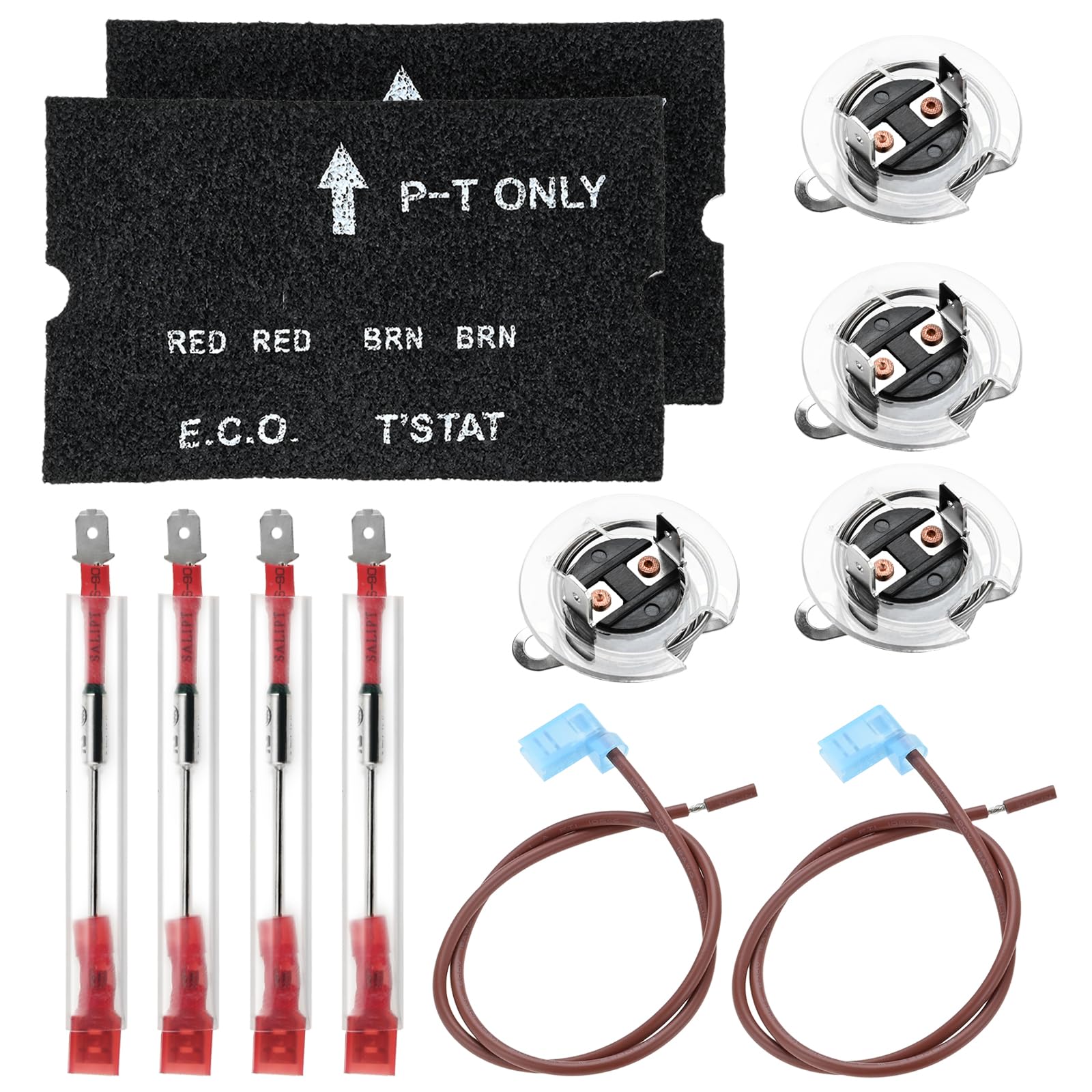 RV Water Heater Thermal Cutoff Kit with ECO Thermostat Assembly