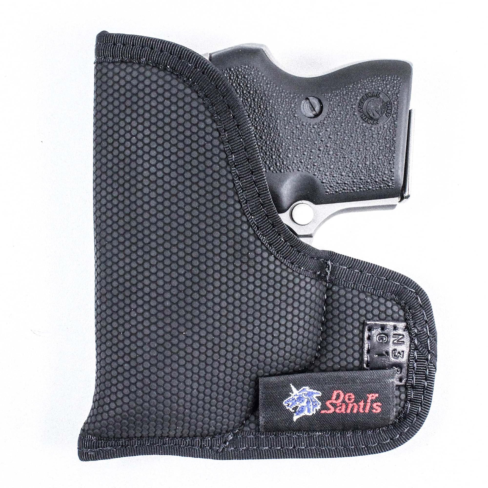 DeSantisNemesis Pocket Holster - Gun Pocket Holsters for Concealed Carry, Conceal Carry Pocket Holster for Pistols, Revolvers, Soft, Designed for Comfort & Discreet Carry, Ambidextrous