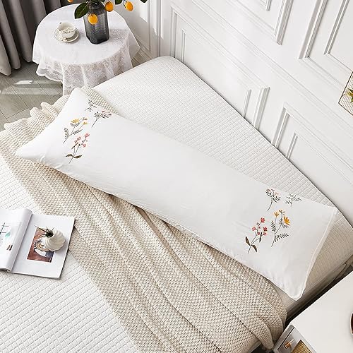 Vista 103 de Juego de 2 fundas de almohada con borlas, color gris crema, 100% microfibra lavada, funda de almohada con borlas hechas a mano beige, paquete de 2