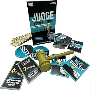 Judge Your Friends, The Hilarious Party Game of Hidden Secrets and Scenarios, Perfect for Game Night with Friends Ages 18 and Up, for 2 or More Players from University Games
