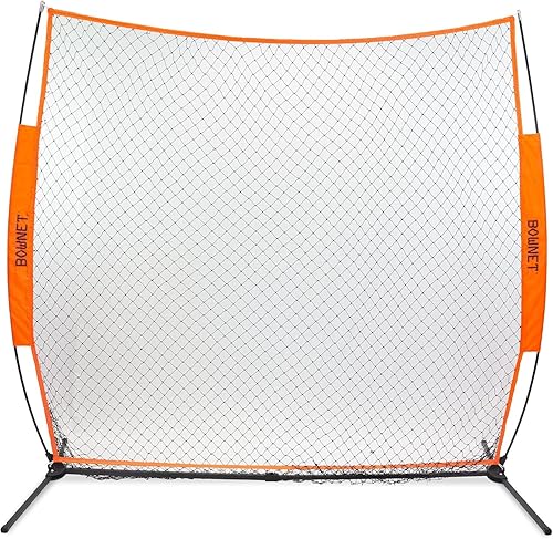 Miniatura 10 de Bownet Red de repuesto de colores de boca grande, red de entrenamiento de 7 x 7 pulgadas, solo red, se adapta al marco original de 7 x 7 pulgadas o