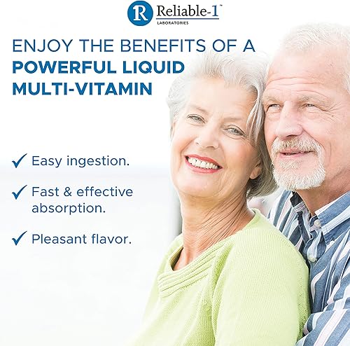 Miniatura 6 de Reliable-1 Laboratories Multi-Vite Multivitamínico líquido para adultos Vitaminas líquidas Suplemento antioxidante para inmunidad, metabolismo y