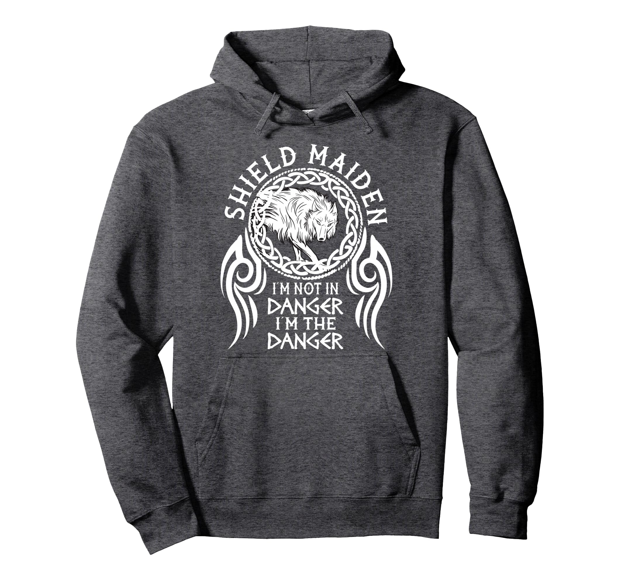 vikings viking fenrir shieldmaiden Lagertha shield maiden Pullover Hoodie