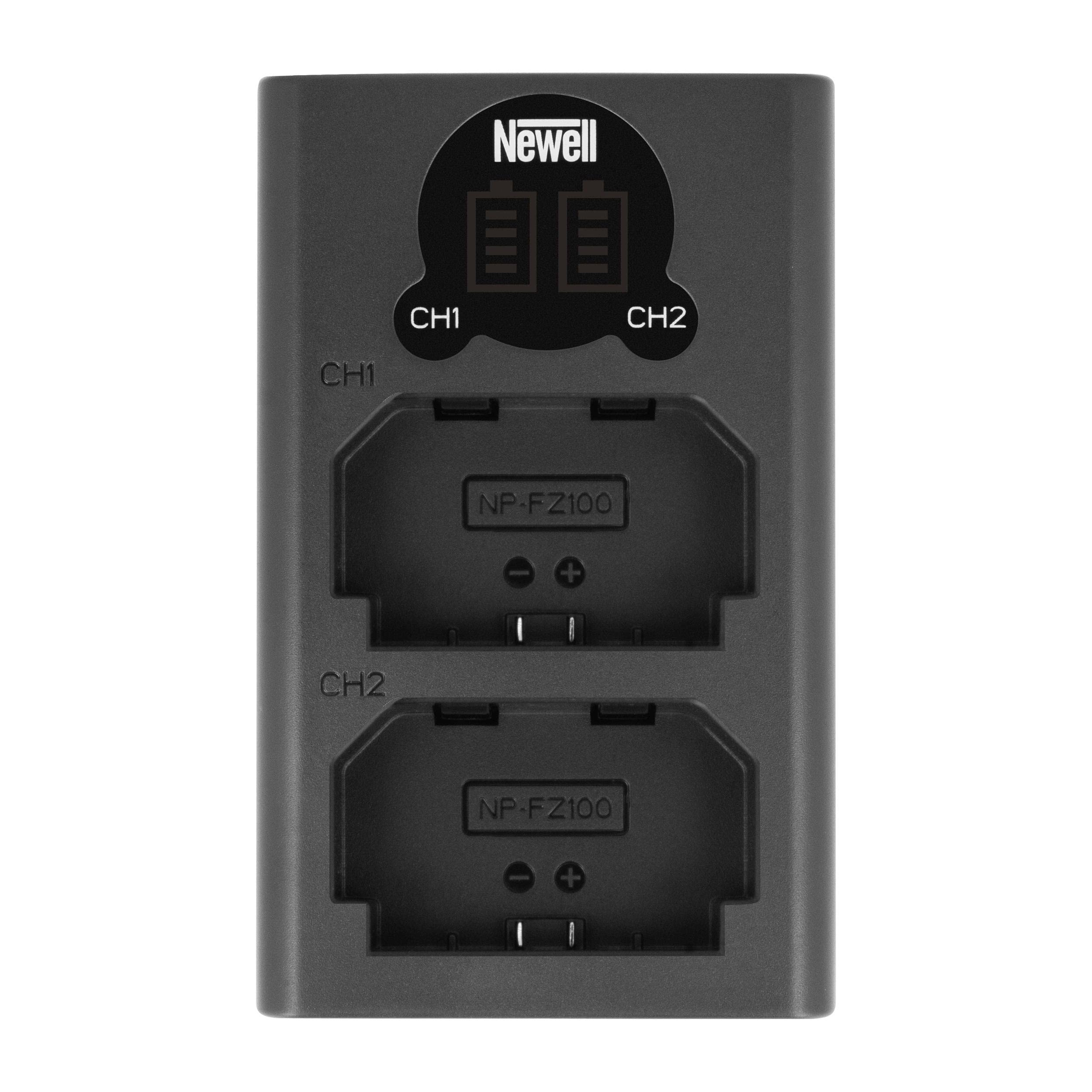 Newell DL-USB-C Dual Channel Charger for NP-FZ100, Black. Compatible with Sony A9 A7III A7RIII Cameras (2-Pack 7.2V 2280mAh Battery, Versatile Charging Option) (B08BYKDYX5) Amazon Price History, Amazon Price Tracker