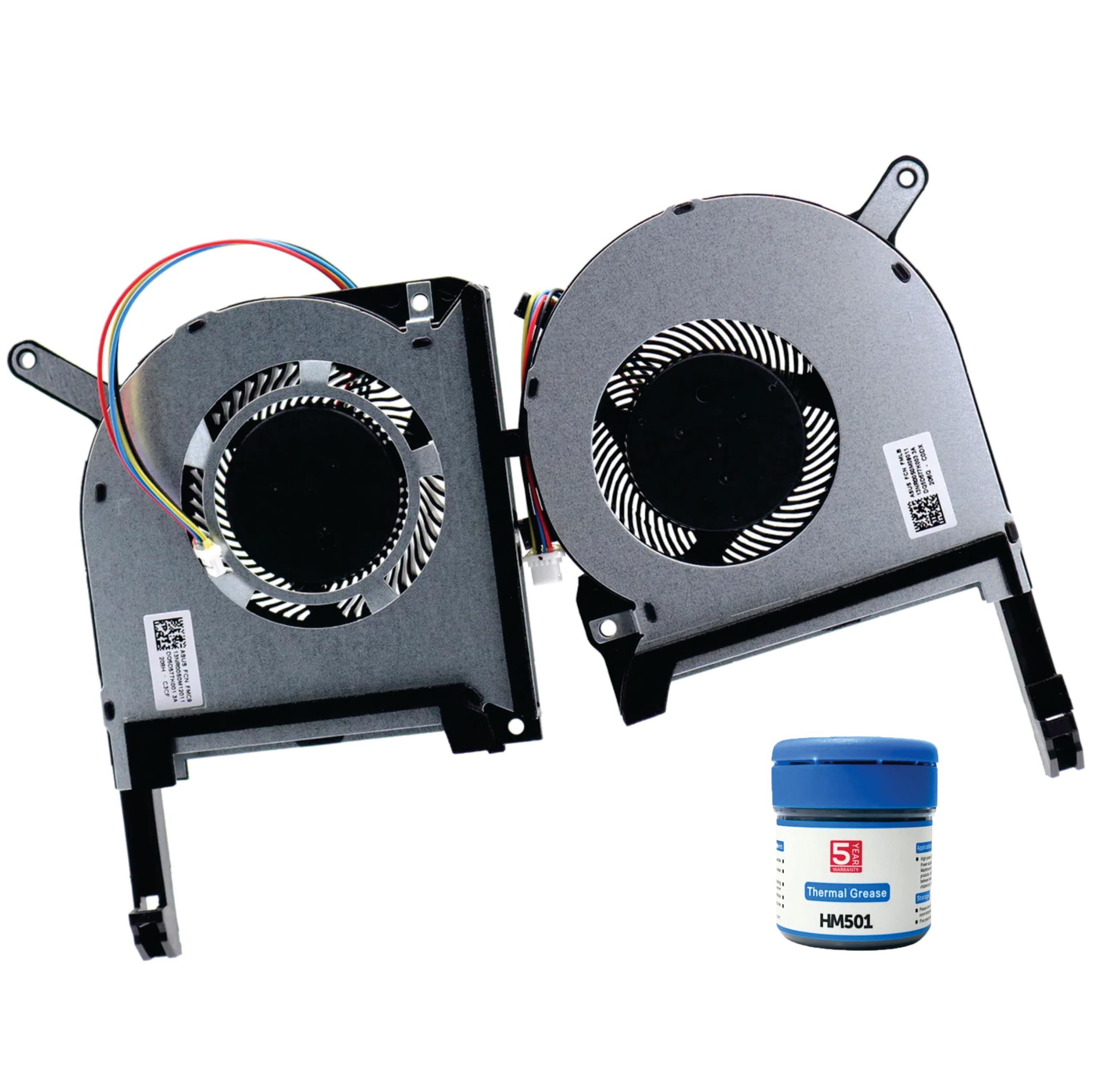 SpareWave High- Quality GPU cooling fan for Asus TUF Gaming FX505 FX505GE FX505GM FX86 FX86F FX95D FX95G FX506 FX506. Comes With Complimentary MH501 Thermal Greasen (Cooling paste).-image-4