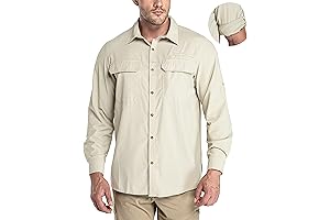 33,000ft Long-Sleeve Men's Sun Blocker Shirts: Outperform the Sun