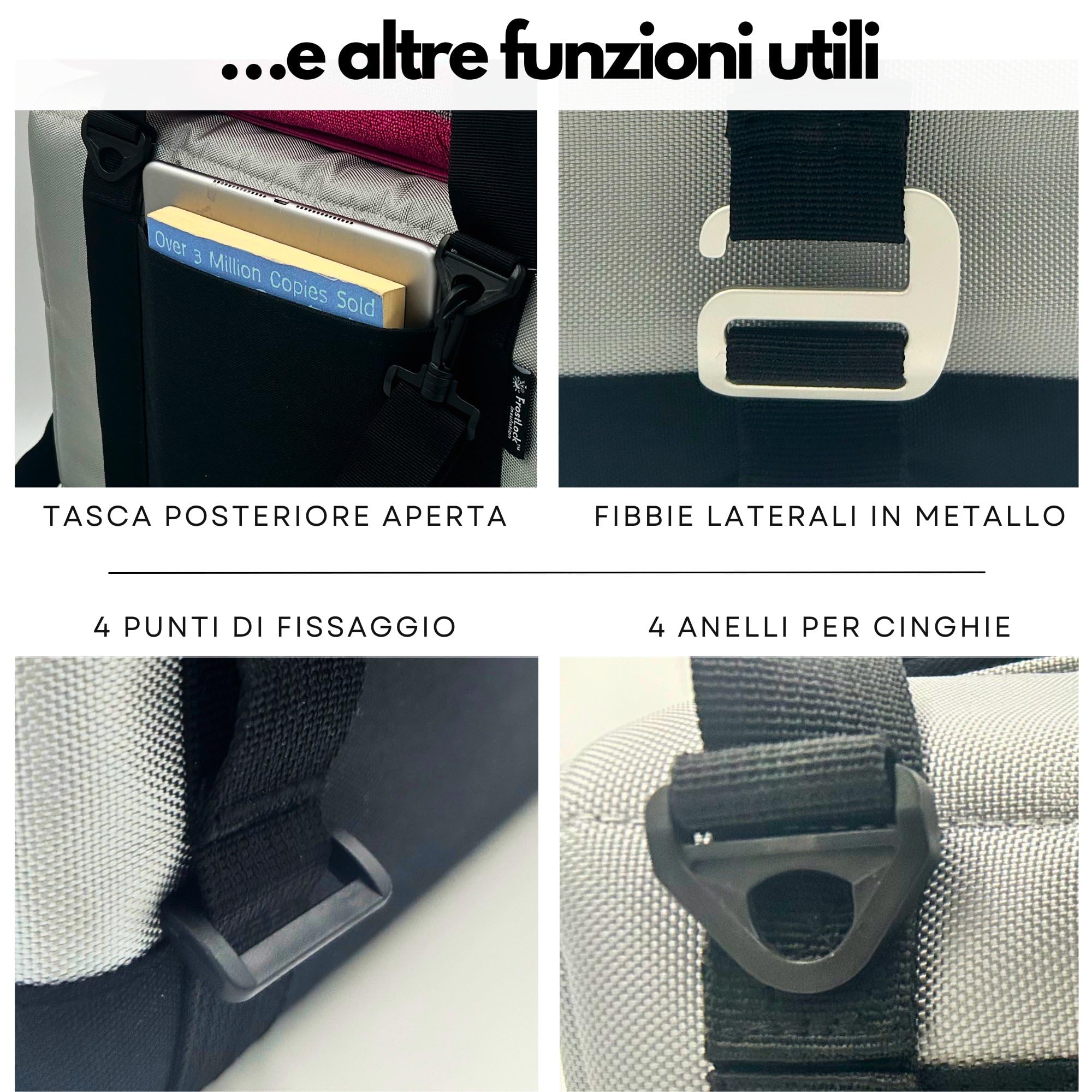 EPIC 15 – Borsa Frigo 15L con Isolamento Extra Spesso 20mm | Raffreddamento a Lunga Durata 24–48h+ | Per Viaggi, Mare, Campeggio e Gite | Alternativa alla Borsa Frigo Rigida