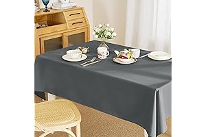 RYB HOME Manteles para mesa de 6 sillas rectangular de 60 x...