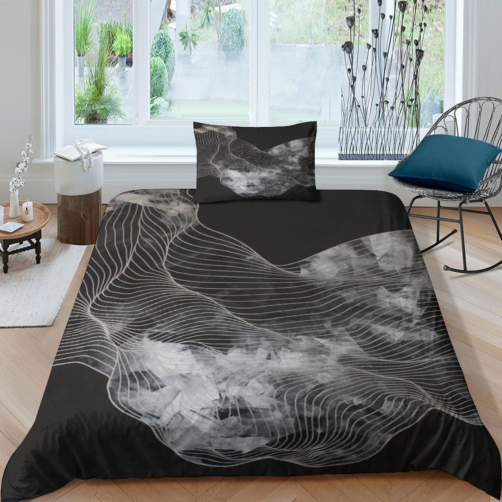 Parure 3 pièces 135x200cm pour remplacer votre linge de lit usé