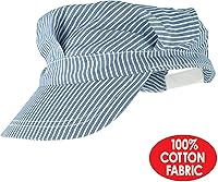 Vista 3 de Sombrero de ingeniero de tren - Azul