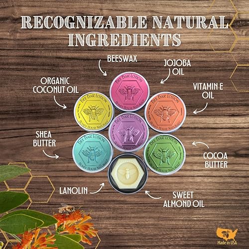 Miniatura 5 de Bee Bar Honey House Naturals Duo  Cítricos  Pequeño .6 onzas y grande 2 onzas (Citrus)