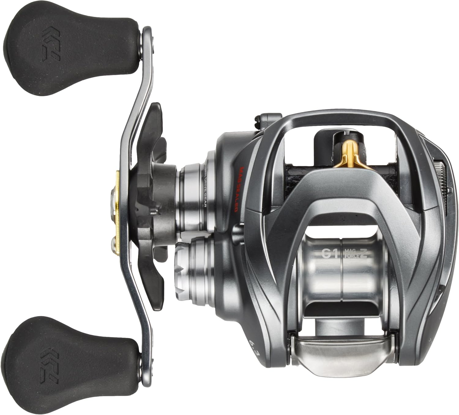 Moulinet Casting Daiwa Steez A TW - 190, 6.3, 67, 0.33/100, 6