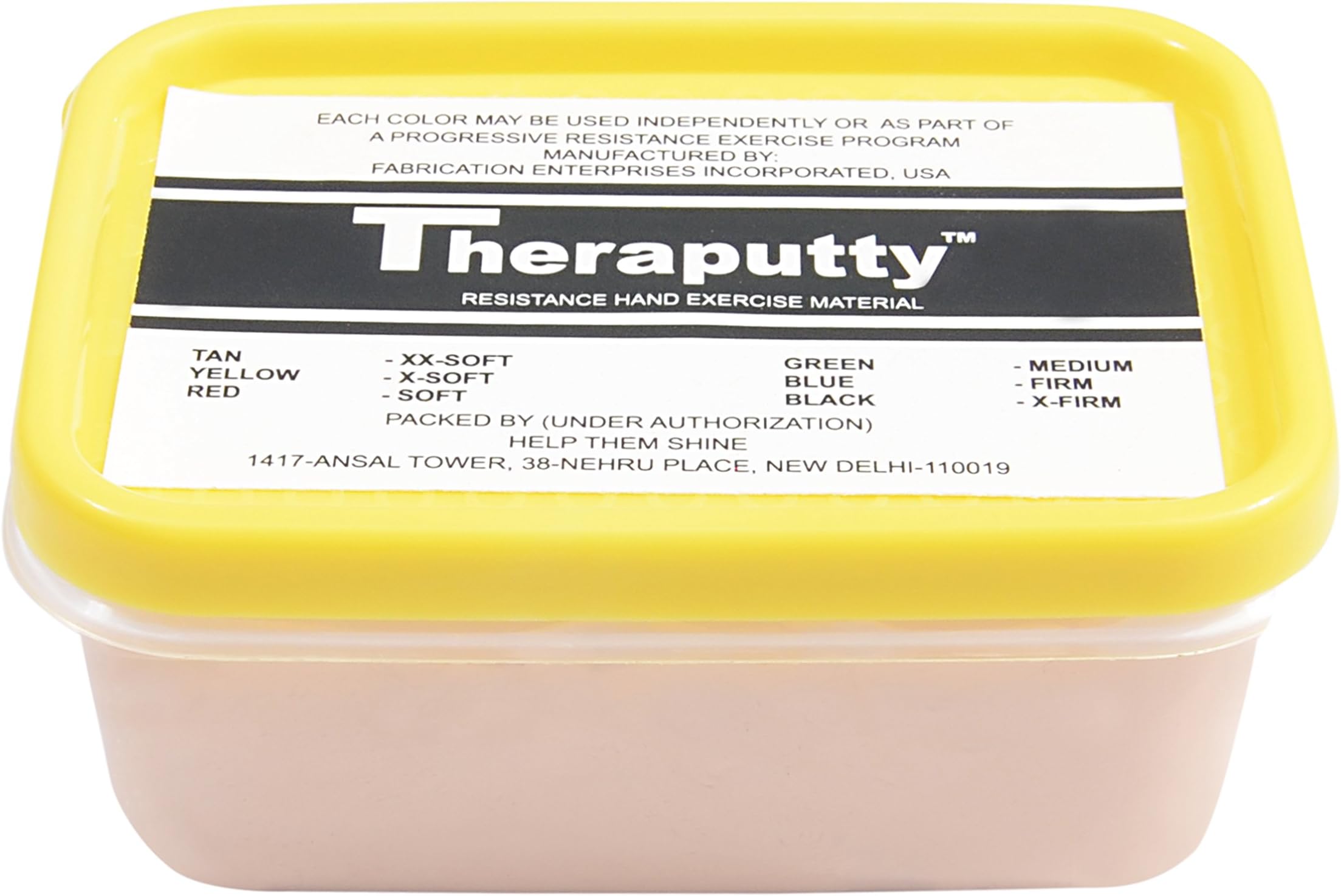 - THERAPY PUTTY Exercise Material - Tan/XX-Soft 100 gms