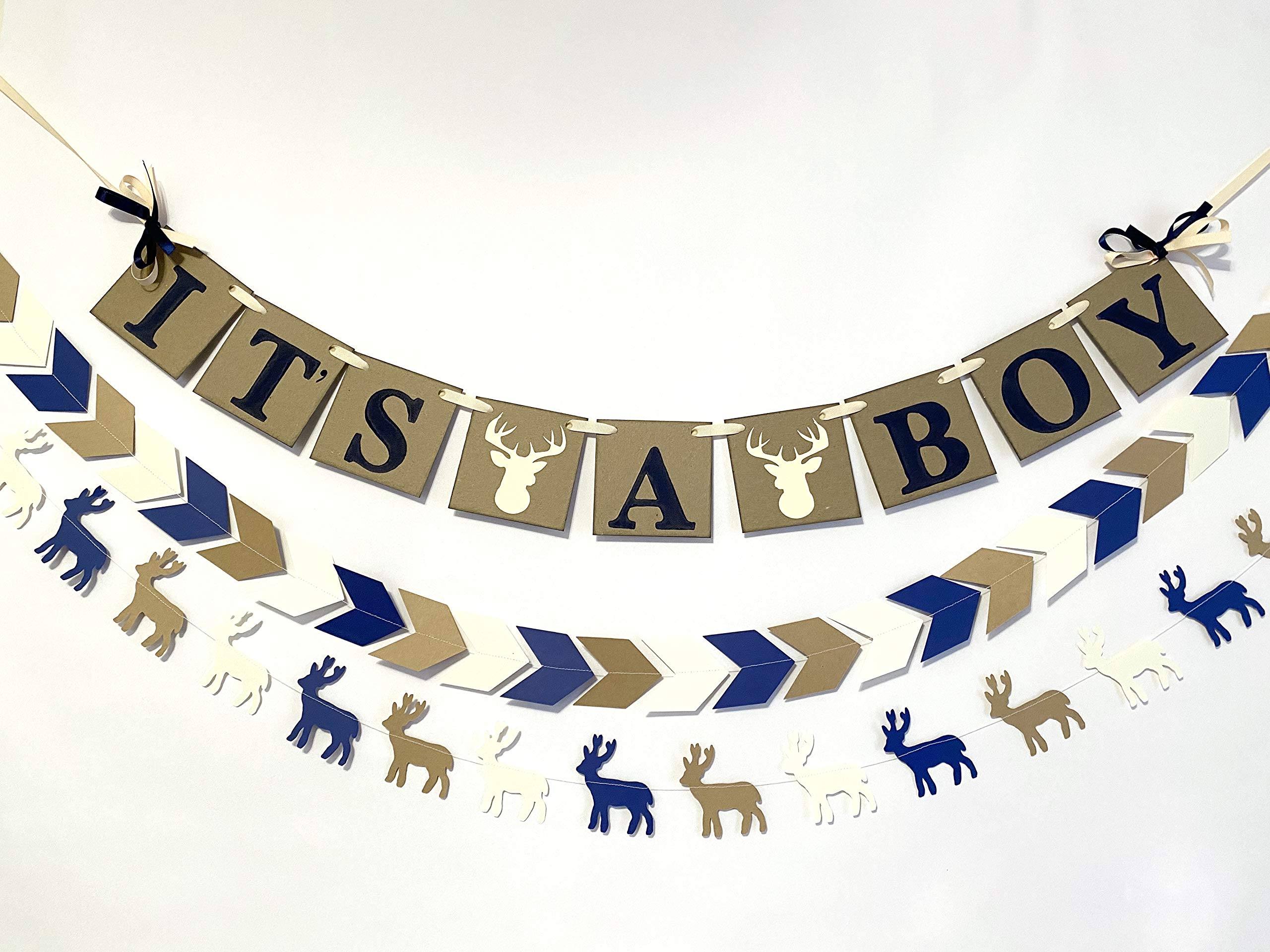 Buy Little Buck Baby Shower Decorations Navy Oh Deer Baby Shower It