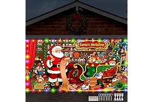 7x16 Ft Christmas Garage Door Banner 2023
