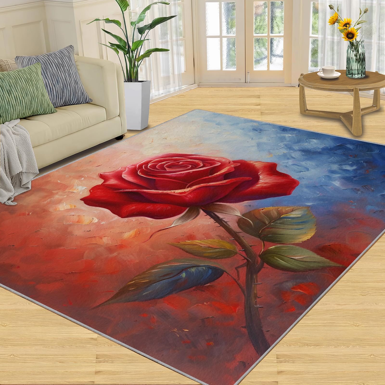 Tapis d'intérieur et salle de bain roses pour une ambiance spa