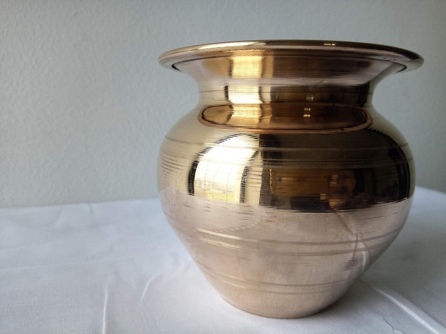 Buy Copper Kalash/Tamba Lota Large Online at Low Prices in India Amazon.in
