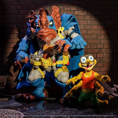 Miniatura 4 de Super7 Teenage Mutant Ninja Turtles Wingnut and Screwloose - ULTIMATES! Figura de acción de 7 en