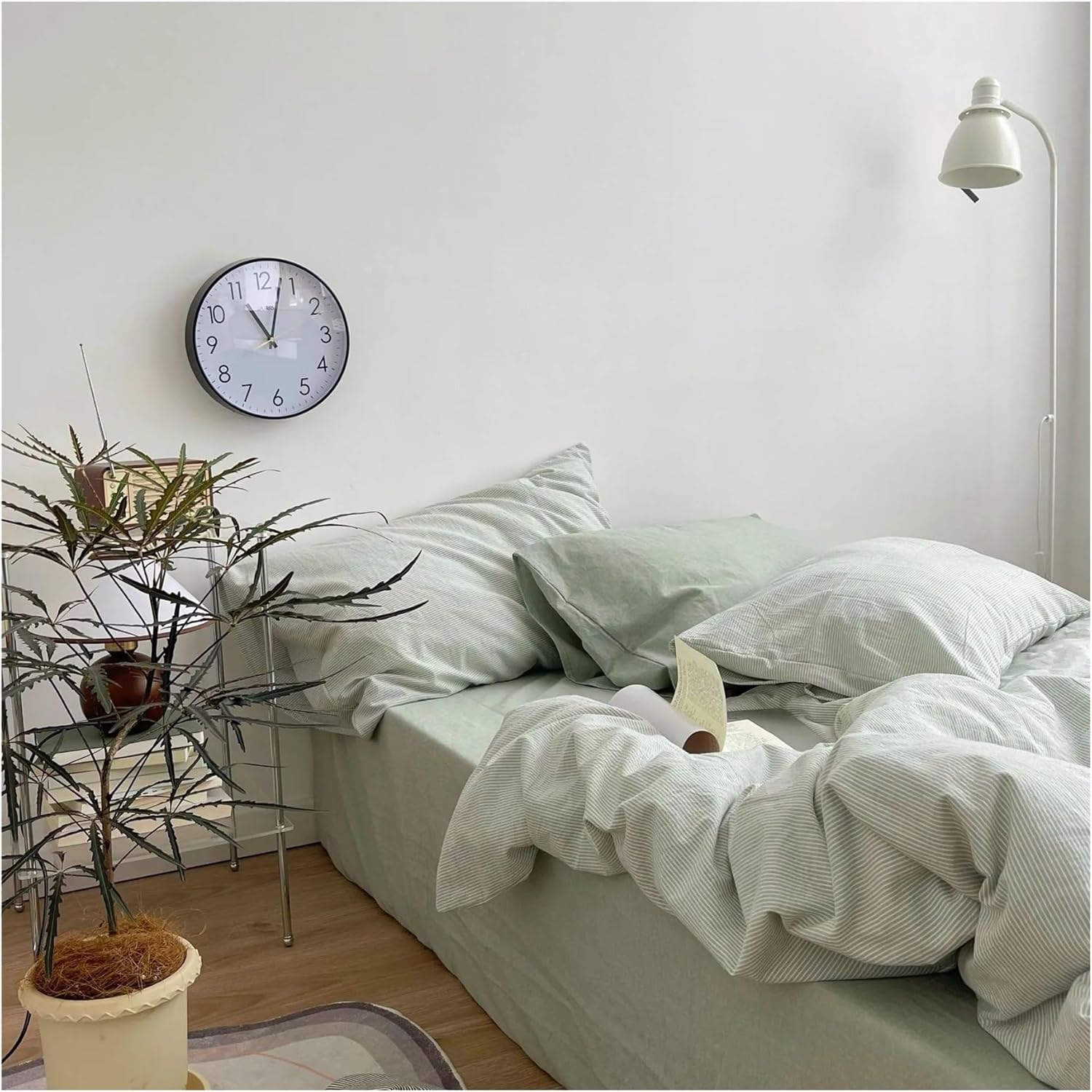 Bed, 100% Cotton Quilt Cover and Pillow Covers, Bed Sets, Skin-Friendly, Soft Comforter