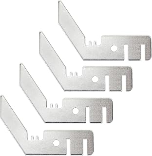 4Pcs Crossbar Hangers Portable Curtain Hanger Accessories Pipe and Drape Backdrop Stand Double Crossbar Valance Hangers for Wedding (Silver)