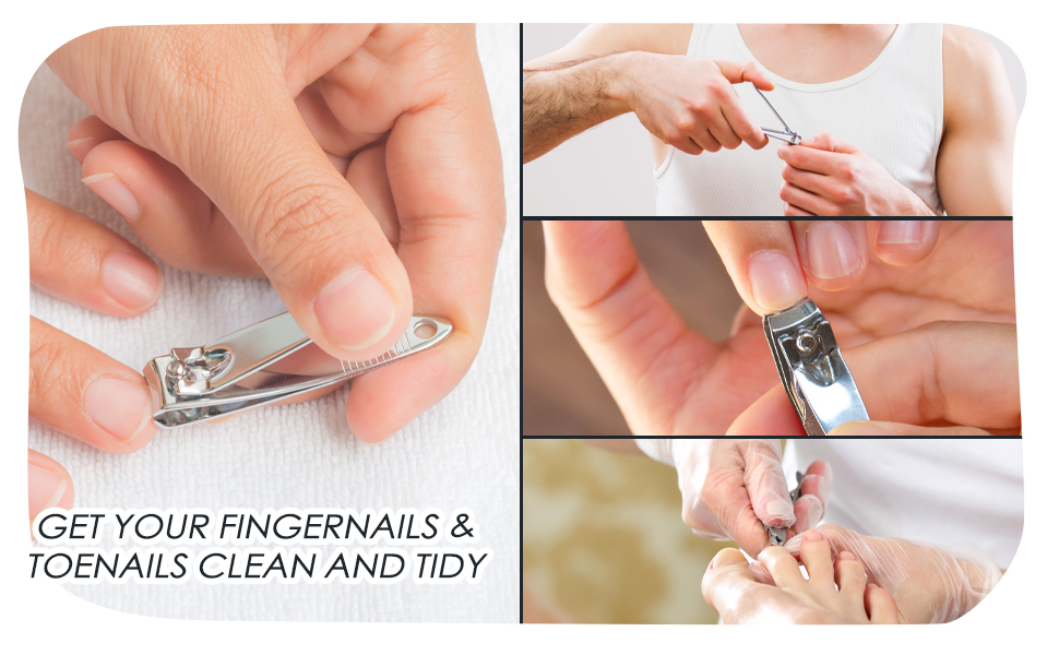 120 Stück Nagelknipser-Set Aus Edelstahl – Für Maniküre & Pediküre