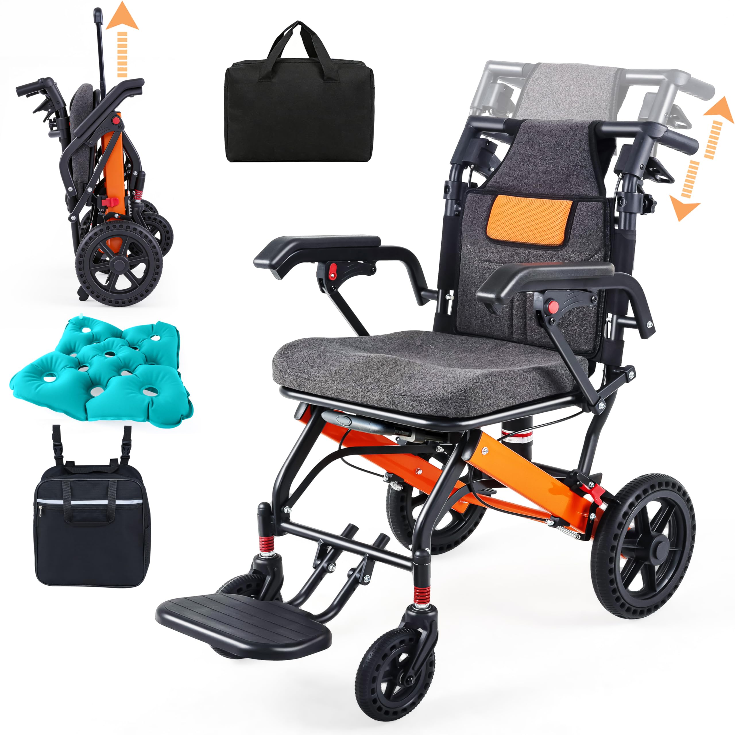 Mujocooker Super Lightweight Wheelchair
