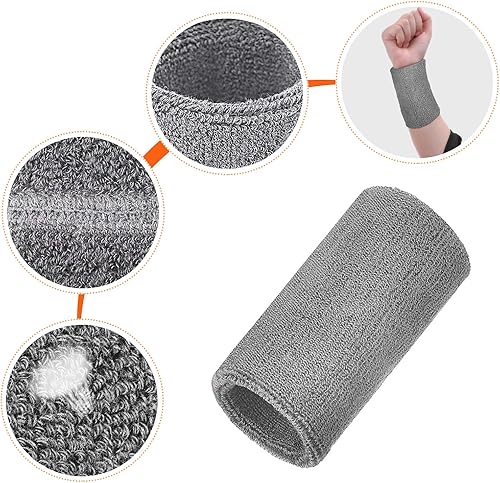 Vista 64 de WILLBOND Pulseras de 6 pulgadas para competiciones deportivas de París, suministros deportivos largos, banda elástica atlética para gimnasio, tenis