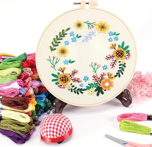 Miniatura 4 de Caydo Hilo de bordar, 126 madejas de hilo de bordar, cuerda de pulsera de amistad de color para hacer pulseras, manualidades de costura