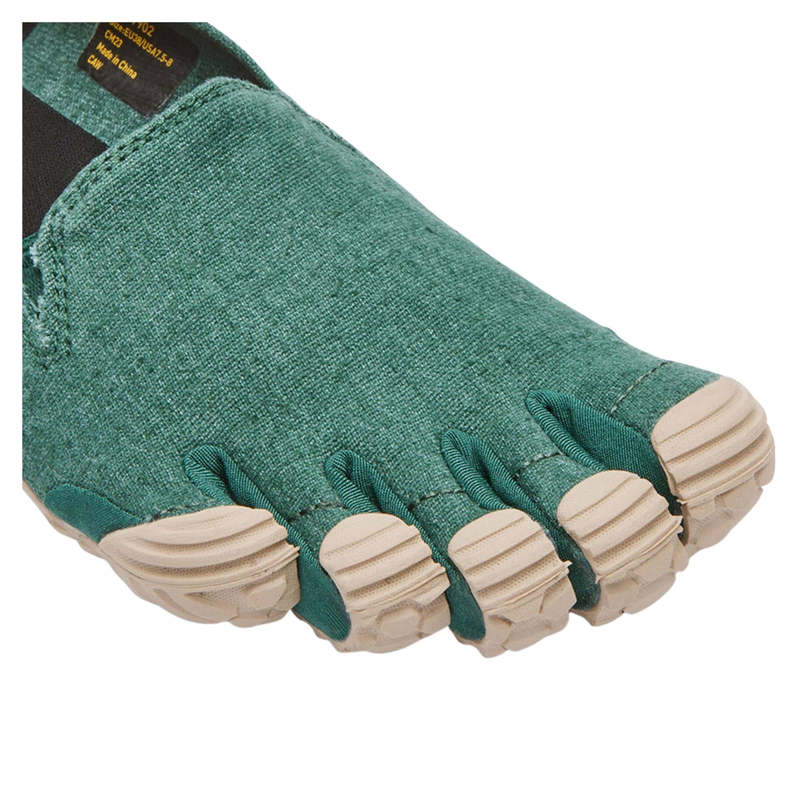 Vibram Mężczyźni Vibram Fivefingers Cvt Lb Green BeigeMokasyn płaski
