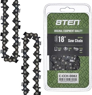 8TEN Ripping Chainsaw Chain 18" Bar .050 Gauge .325 Pitch