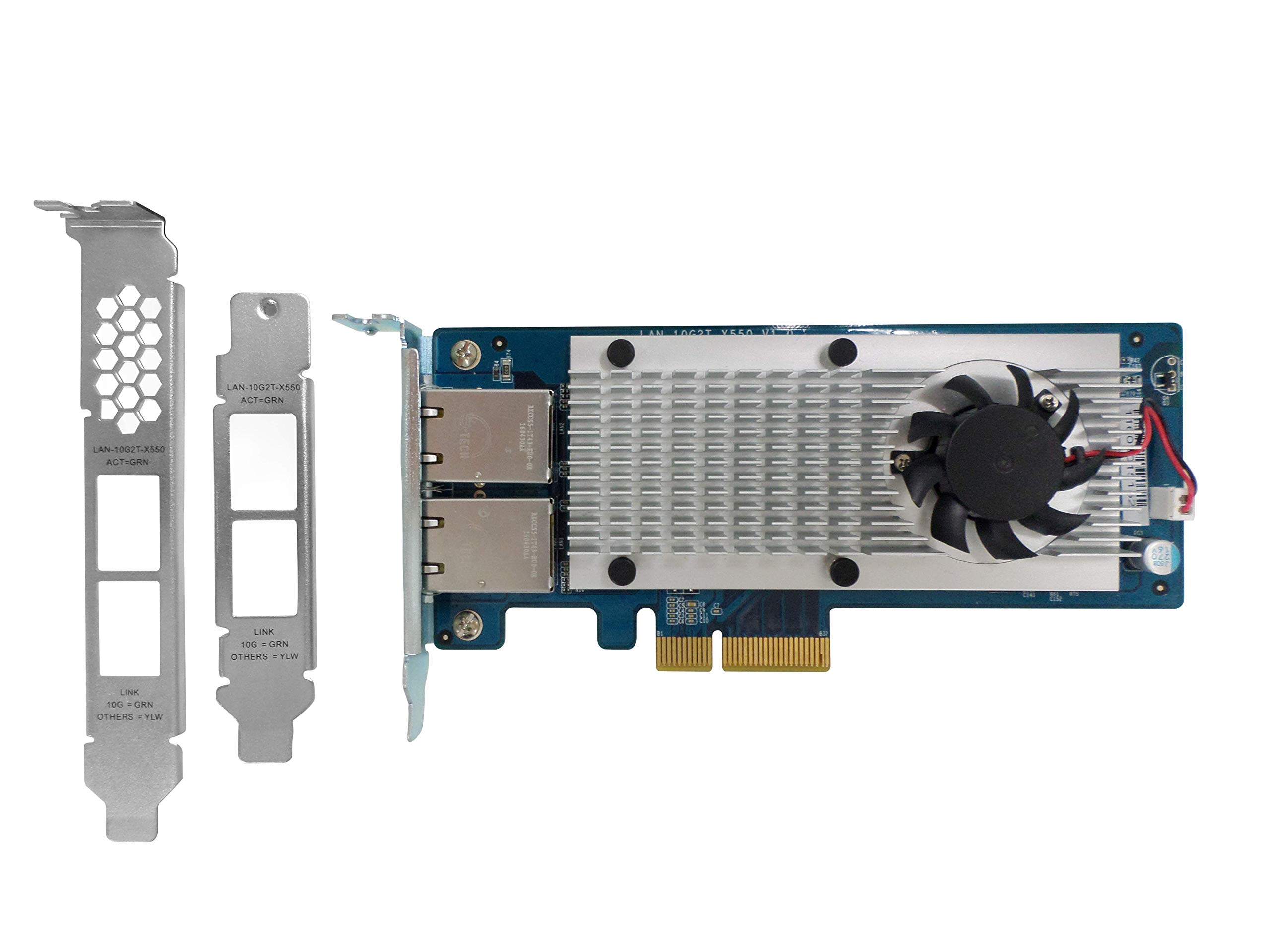 Qさま専用　　　X550-T2 2個セット Amazon.co.jp: QNAP (キューナップ) Intel製 X550 コントローラー を