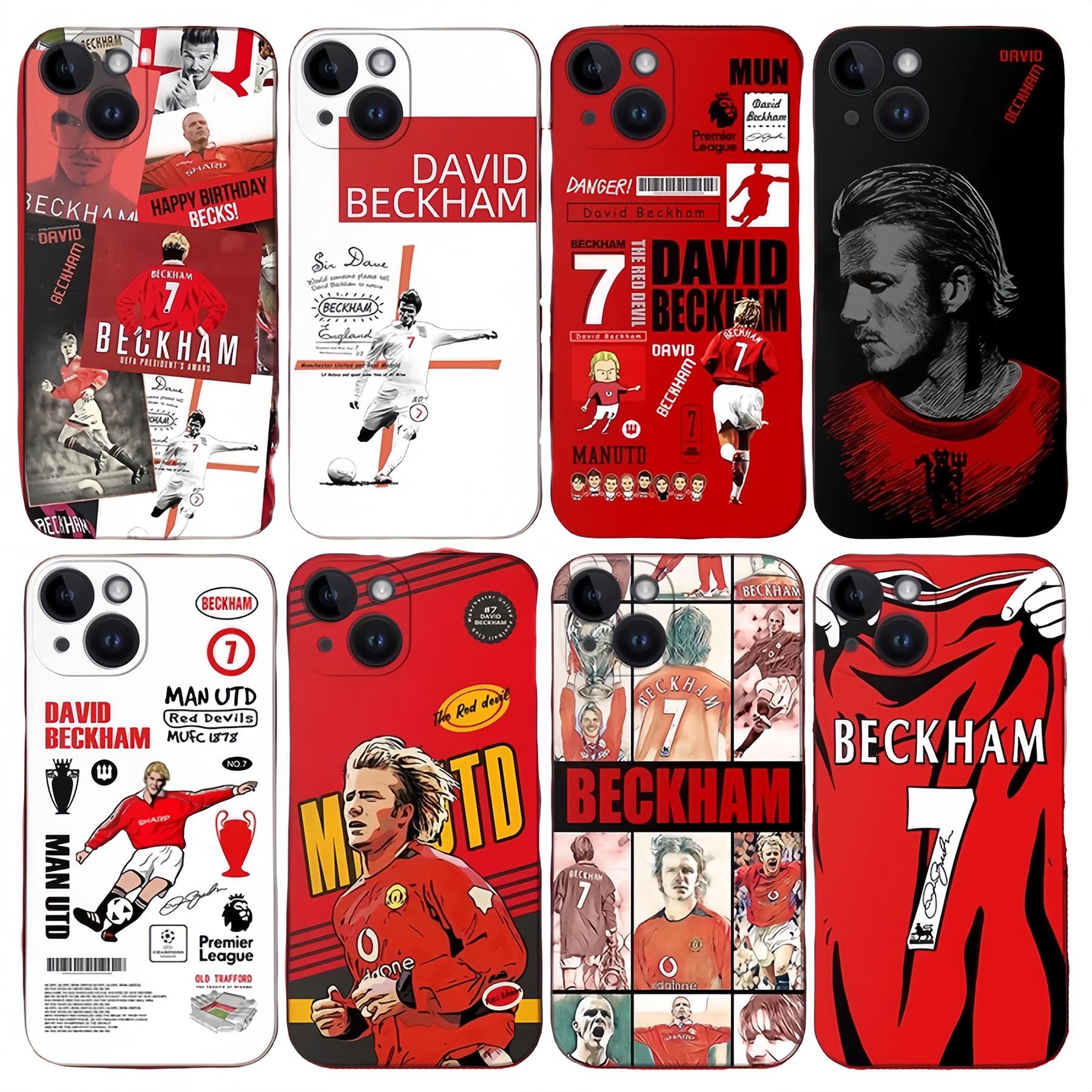 Amazon.co.jp: デビッド・ベッカム iPhoneケース マンチェスター