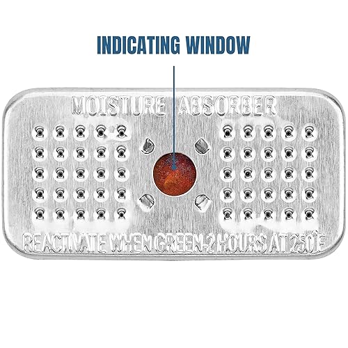 Miniatura 2 de Absorbente Industries Dry-Packs - Deshumidificador desecante de gel de sílice de aluminio, reutilizable, 0.35 onzas, paquete de 4