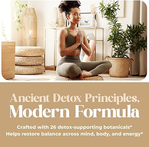 Miniatura 3 de American Nutriceuticals Desintoxicación esencial - 60 cápsulas vegetarianas - Desintoxicación de todo el cuerpo formulado profesionalmente - Limpia,