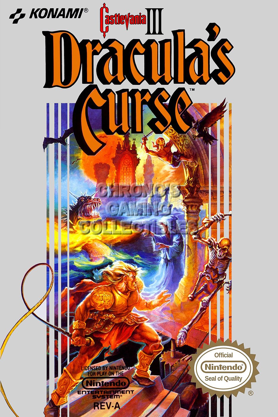 Amazon.com: PrimePoster - Castlevania III Original Box Art Poster