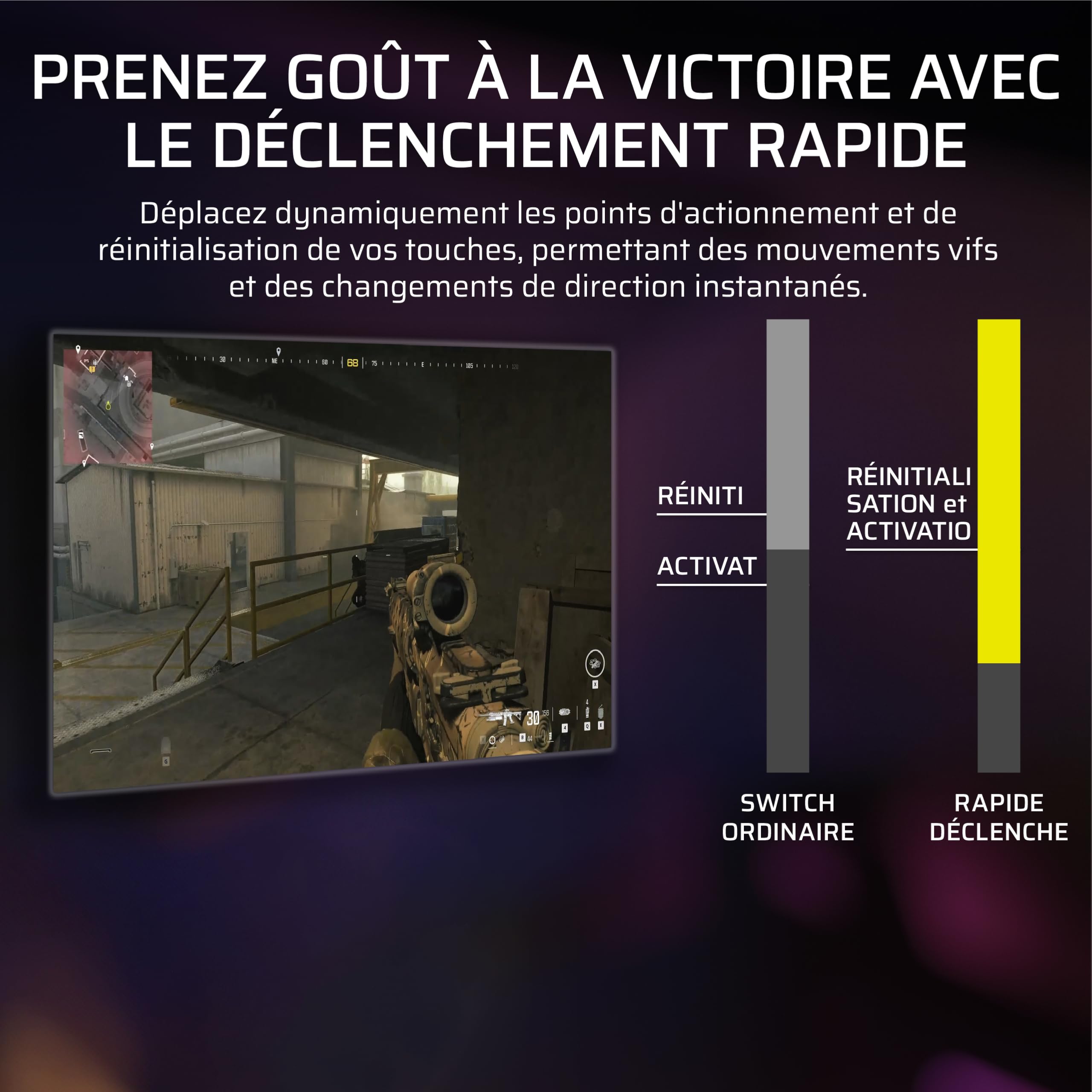 Corsair MAKR Pro 75 Clavier Filaire Gaming à Effet Hall (AZERTY FR) – Noir