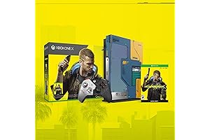 Xbox One X Limited Edition Cyberpunk Bundle