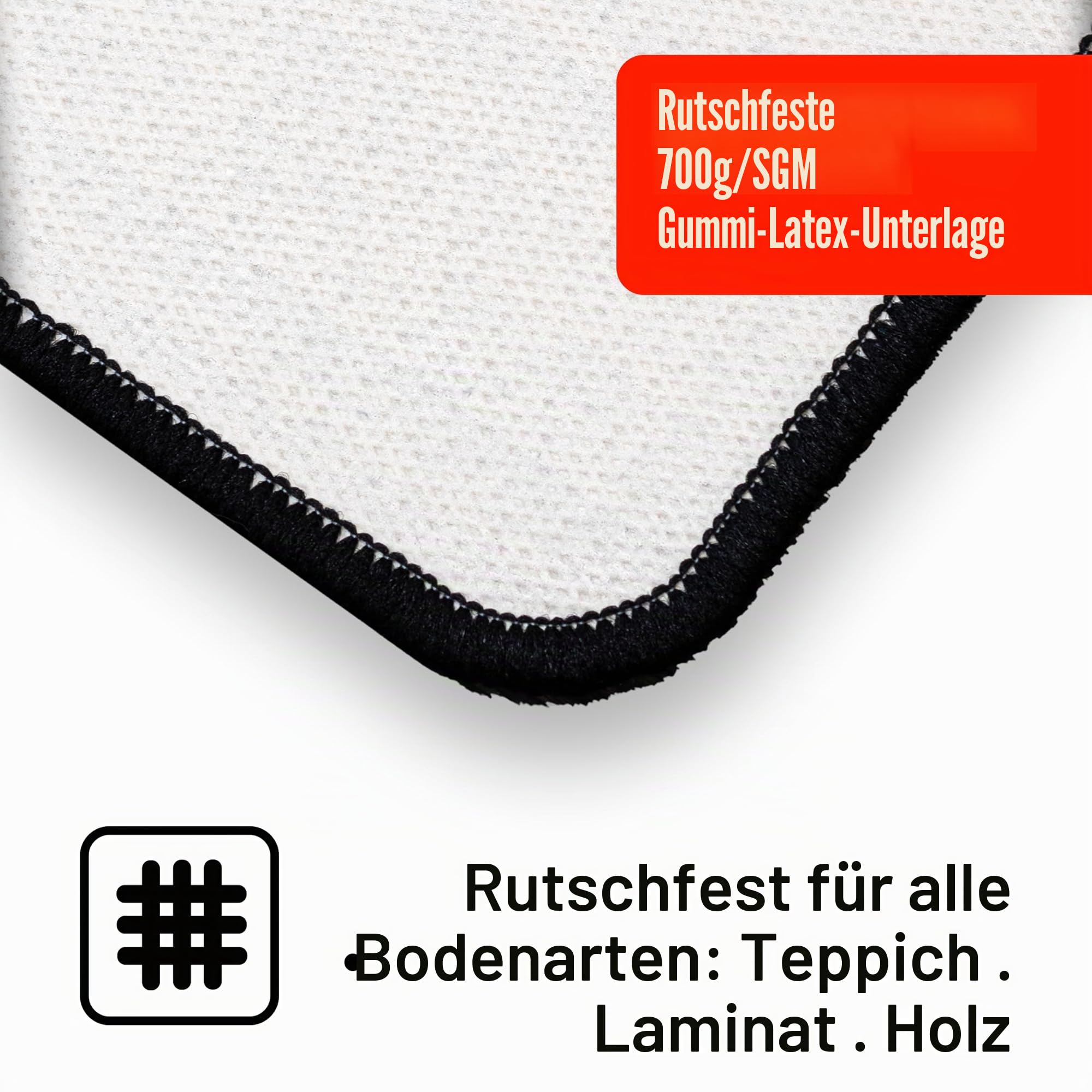 Harrows Dartmatte mit Darts Oche | Bodenmattenschutz | Rutschfeste Matte | Professionelle Dartmatte mit Gummiunterseite