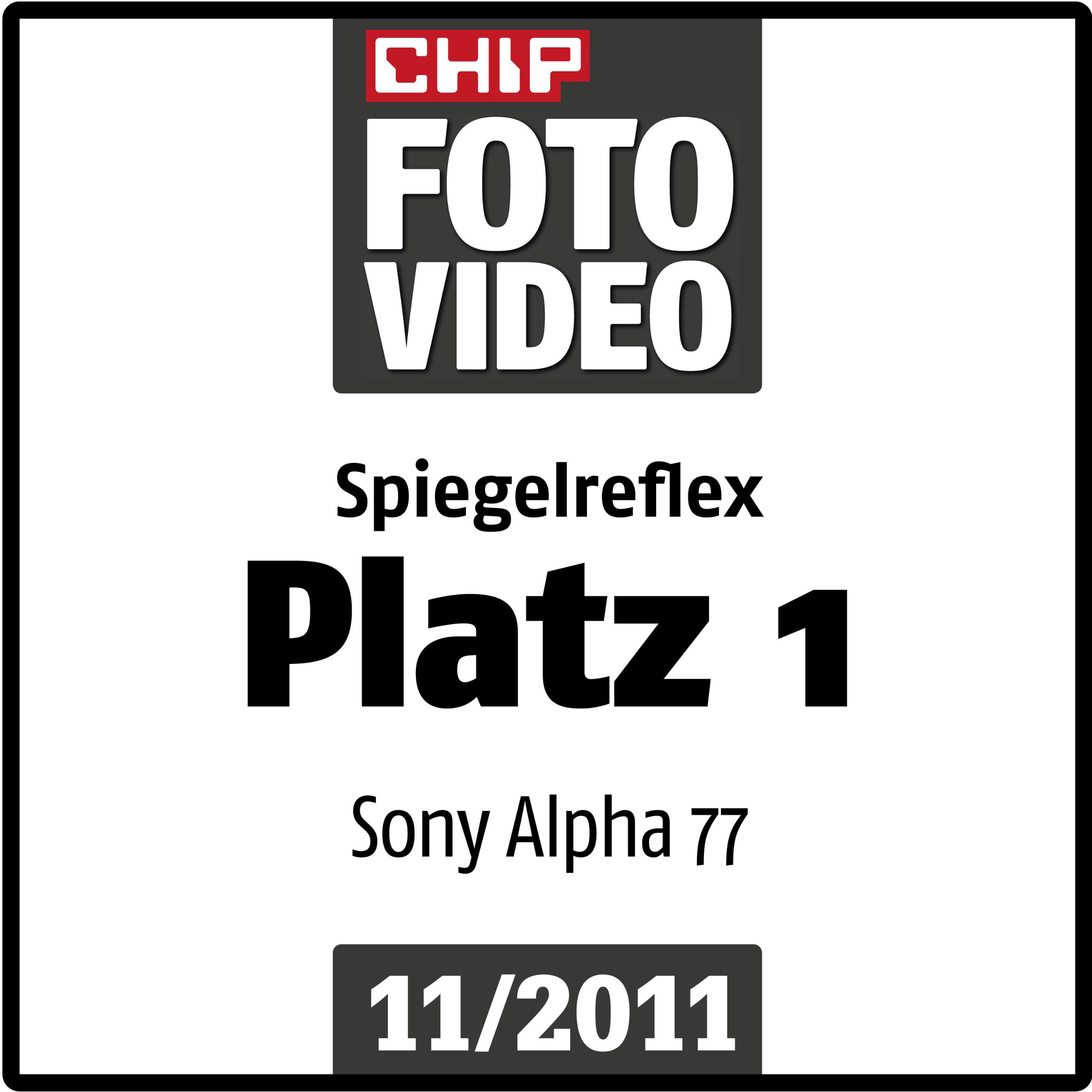 Sony SLT-A77VQ SLR-Digitalkamera (24 Megapixel, 7,6 cm (3 Zoll) Display, bildstabilisiert) Kit inkl. SAL 16-50mm DT F2.8 SSM Objektiv schwarz