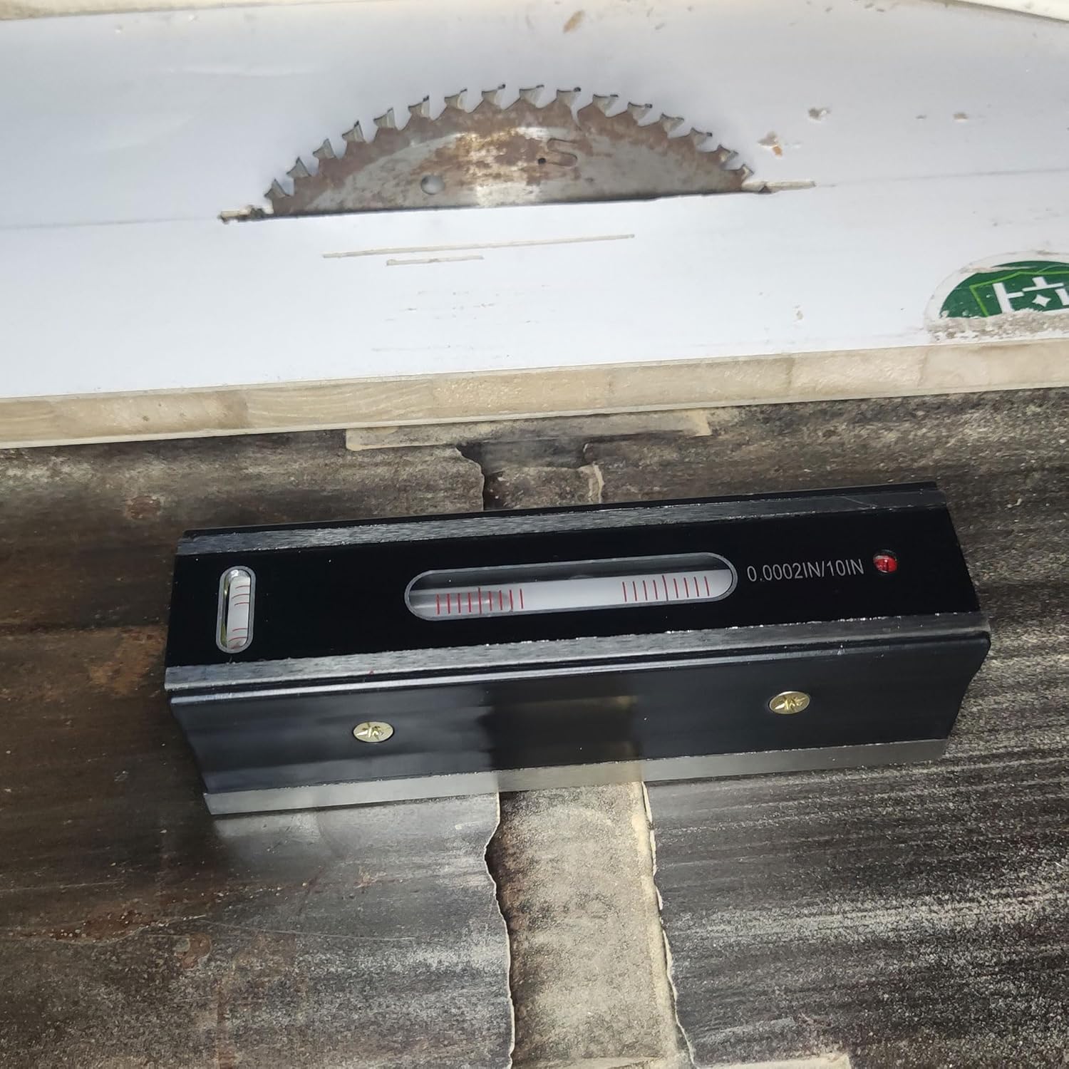 8'' Master Precision Level Metal Box 0.0002"/10" Accuracy Strip Level for Checking Straightness Parallelism Surface of Machine Tools Equipment Check Work of Machinists Toolmaker