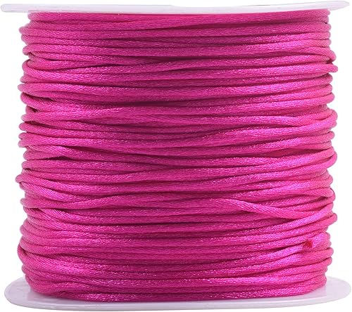 Vista 199 de KONMAY - Cuerda de nailon para hacer manualidades tipo bisutería, macramé o crochet, joyería, nudos chinos, Kumihimo, disponible en varios tamaños