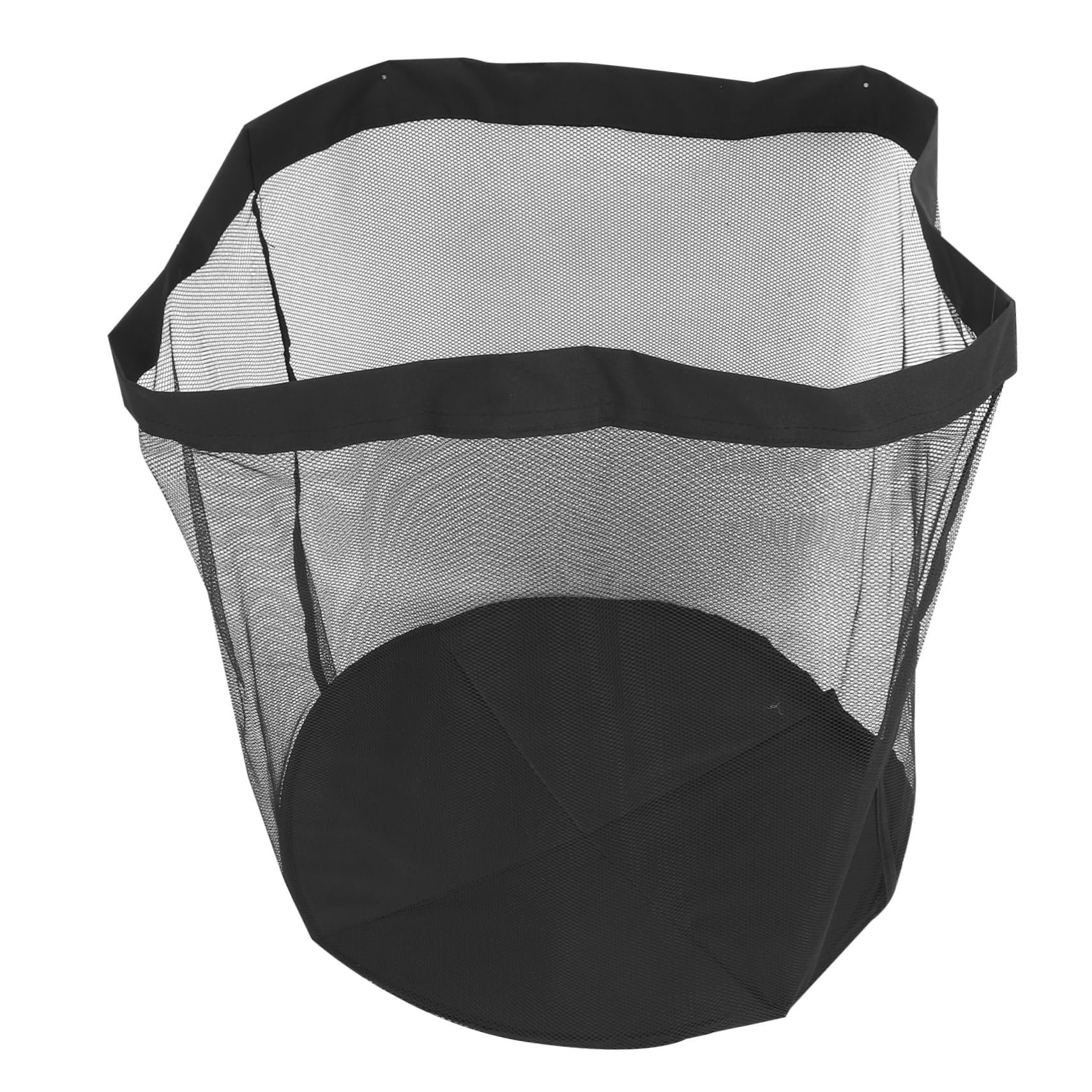 Abaodam Bolsa de Malla para Fútbol de Gran Capacidad, Cordón, Negra