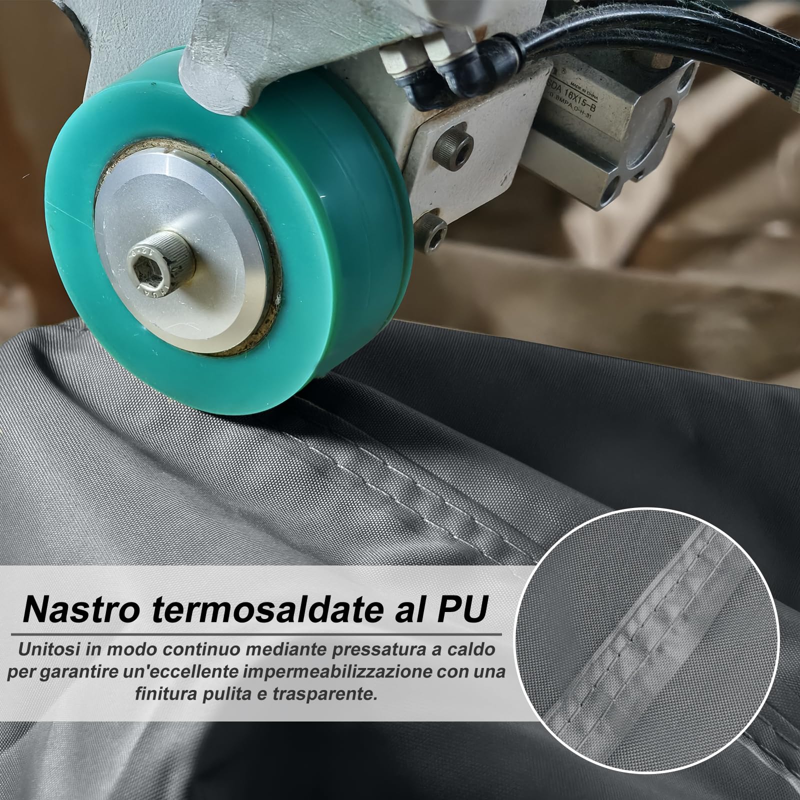 Tenda da Sole Impermeabile 1,5x2m Rettangolare Protezione UV 95% Vela Ombreggiante per Esterno Giardino Terrazza Pergola Antracite